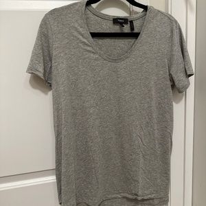 Theory Heathered Grey T-Shirt